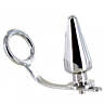 Δαχτυλίδι με Plug Anal Metal Hard 80mm