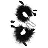 Χειροπέδες S Pleasures Feather Cuffs για απαλή στήριξη