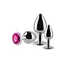 Plugs Μετάλλου S Pleasures Metal Pack 3 Τεμαχίων