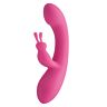 Δονητής S Pleasures Velvet Love Bunny Διπλής Διέγερσης