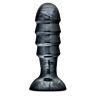 Μεγάλη Τάπα Πρωκτού Blush Novelties Jet Bruiser με Ραβδώσεις 7,5 ίντσες
