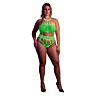 Bodysuit Shots Toys Cut Out σε χρώμα νεον