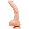 Ντίλντο Baile Beautiful Jack 26 cm με αναρρόφηση και ρεαλιστικές υφές