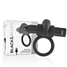 Δονητικός δακτύλιος BLACK&SILVER BURTON μαύρος, 10 λειτουργίες