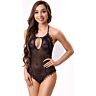 Bodystocking Livco Corsetti Daiana Crotchless με ανοιχτό καβάλο