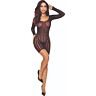 Bodystocking Passion Woman BS110 με δαντέλα και διχτυωτό