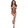 Bodystocking Passion Woman BS115 με πλέξη και δαντέλα