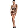Bodystocking Passion Woman BS088 με δαντέλα και διαφάνειες