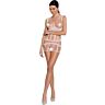 Bodystocking Passion Woman BS089 με δαντέλλα και διαφάνειες
