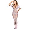 Bodystocking Sublime 951818 με σχέδιο crotchless