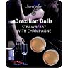 Λιπαντικό Secretplay Bolas Brazilian Balls με γεύση φράουλα