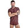 Camiseta Αντριάνη ANAIS MEN Tribal με Σχέδιο Ζώου