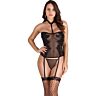Σετ Εσωρούχων S Pleasures Lingerie με Λουλούδια