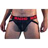 Jockstrap MACHO MX26X2 ημιδιαφάνεια με στήριξη