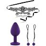 Σετ BDSM Rianne S Ana.s Trilogy Set II με Αντιφώς και Plug