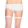 Τanga Leg Avenue Lace Ruffle με βολάν και δαντέλα