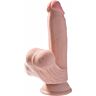 Ντίλντο Loviux 3D Cock Swinging Balls 21,5 εκ.