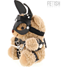 Αξεσουάρ BDSM Μιτσκά με αλυσίδες και δερμάτινο λόγο