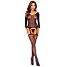 Bodystocking PASSION BS125 με άνοιγμα στη μεσοτοιχία