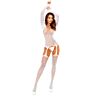 Bodystocking PASSION BS125 με ανοιχτό καβάλο