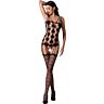Στοματικά Σαπούνια Passion BS067 Bodystocking Μαύρο