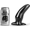 Plug Anal ALL BLACK 13 cm με καμπυλωτή σχεδίαση