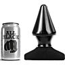 Plug Anal ALL BLACK 17 cm με κωνική μορφή