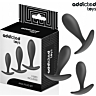 Plug Anal Addicted Toys Set 3 για σταδιακή εξερεύνηση