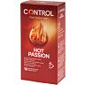 Προφυλακτικά Control Hot Passion με εφέ θερμότητας