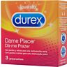 Προφυλακτικά DUREX Dame Placer με σημεία και αυλακώσεις