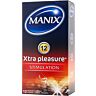 Προφυλακτικά Manix Xtra Pleasure με διπλή διέγερση