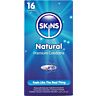 Προφυλακτικά SKINS Natural 16-Pack με αίσθηση δεύτερου δέρματος