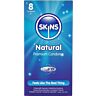 Προφυλακτικά Skins Natural 8-Pack με επιπλέον λίπανση
