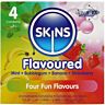 Προφυλακτικά SKINS MULTI FLAVORS 4 Πακέτο