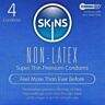 Προφυλακτικά SKINS χωρίς λάτεξ 4 τεμ.
