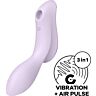 Δονητής SATISFYER Curvy Trinity 2 με Αναρρόφηση