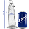 Δονητής X RAY Clear 16.5cm x 4cm