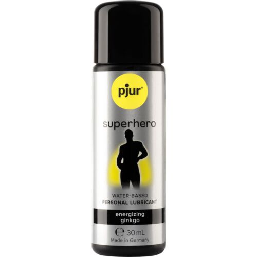 Λιπαντικό Pjur Superhero 30 ml με Ginkgo και επιβραδυντικό