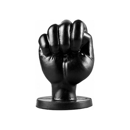 Plug Anal ALL BLACK FIST 13 CM με σχήμα γροθιάς