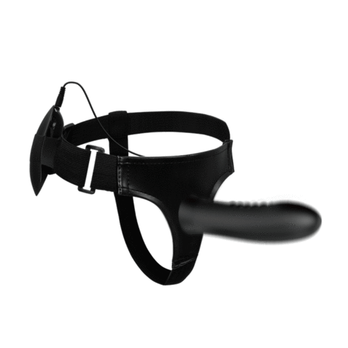 Δονητής Strap-On PRETTY LOVE με Δόνηση και Κενό Ντίλντο