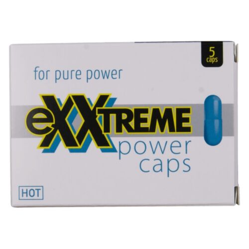 Συμπλήρωμα Διατροφής HOT Exxtreme Power Caps με κάψουλες ενέργειας