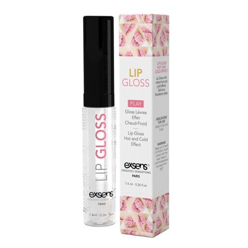 Λιπ Γκλος Exsens Hot Kiss 7 ml με εφέ ψύχους και θερμότητας