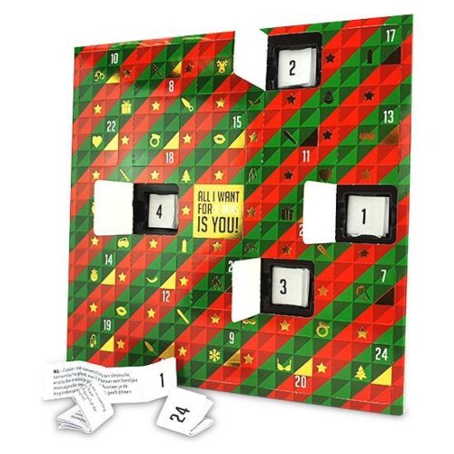 Ημερολόγιο Ευχαρίστησης με 24 Έργα Ερωτισμού