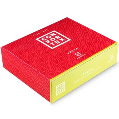 Προφυλακτικά Confortex Φράουλα 144 τεμάχια με άρωμα