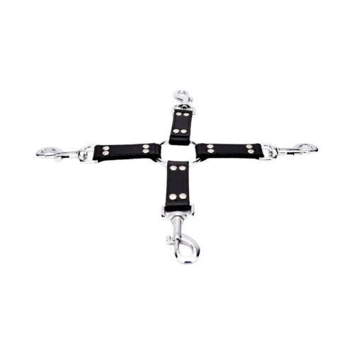 Δεσμεύσεις Bound Leather 4 Way Hog Tie με αντοχή