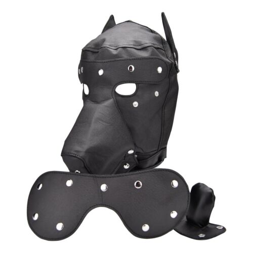 Μάσκα Δεσμών Bound to Please Dog Mask με αφαιρούμενα χαρακτηριστικά
