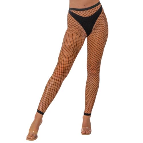 Καλσόν Lace One Size με Γεωμετρικό Σχέδιο