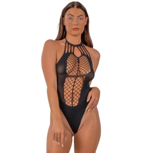 Teddy Λace by LJ Strappy Halter με τολμηρό σχέδιο