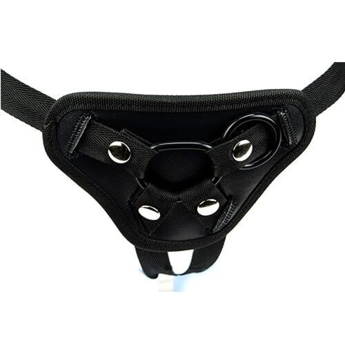 Πρόσδεση Loving Joy Universal Black Harness με 2 O-rings