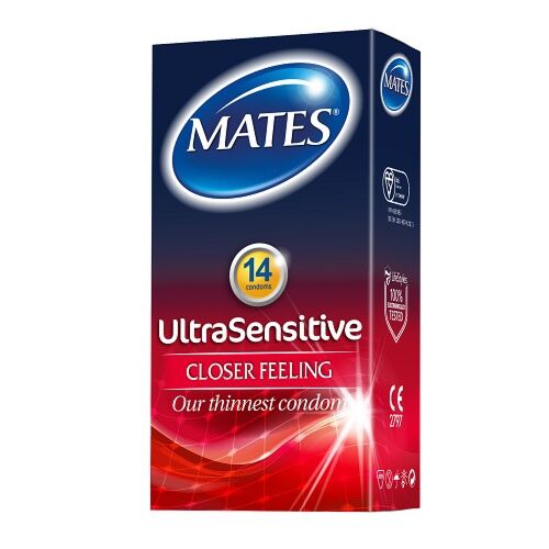 Προφυλακτικά Mates Ultra Sensitive 14 Τεμαχίων
